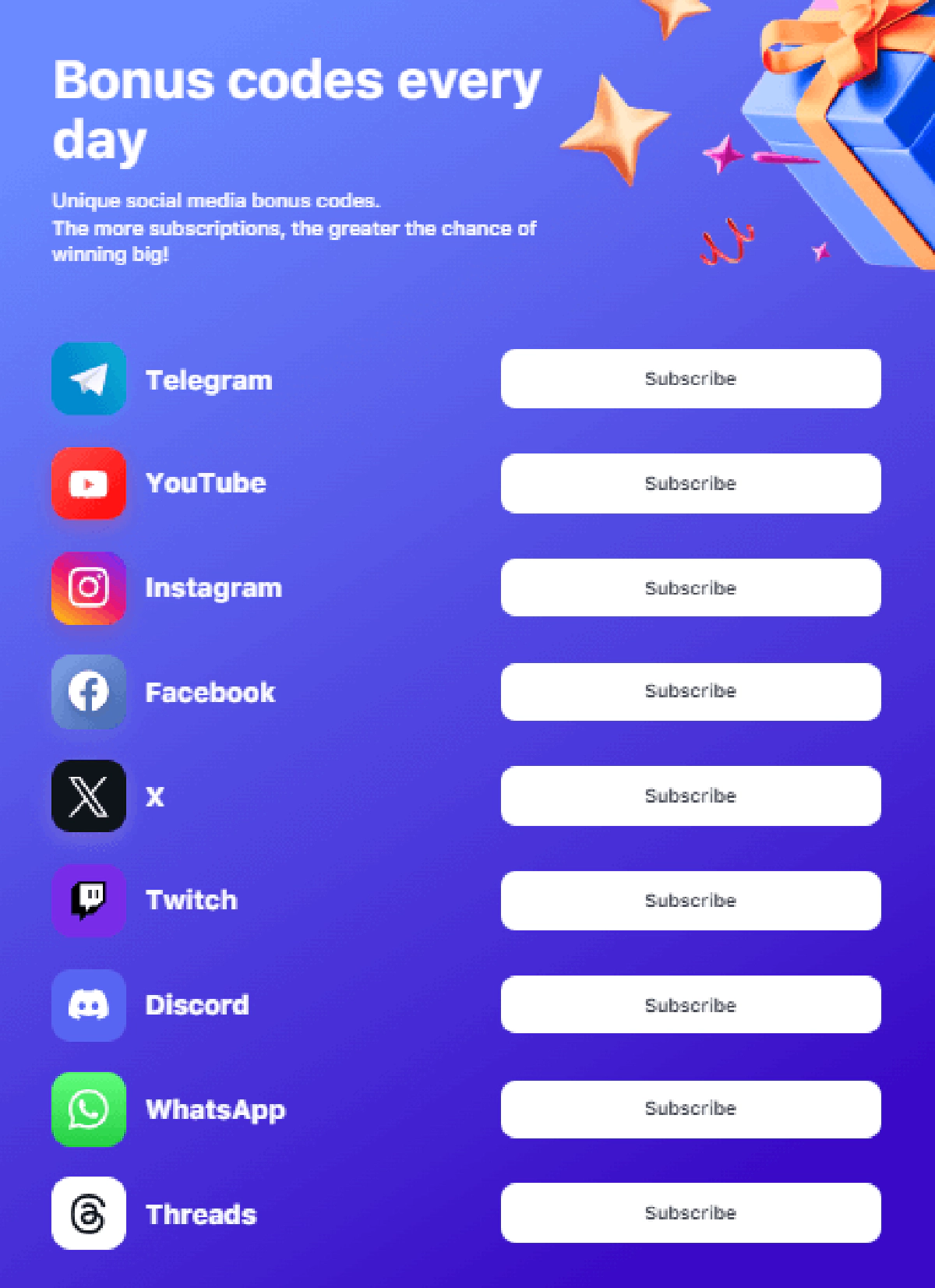 1win Social Media